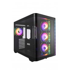FSP ATX Midi Tower M580-BP/Midi Tower/Transpar./Černá FSP ATX Midi Tower M580-BP/Midi Tower/Transpar./Černá