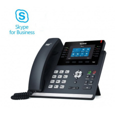 Yealink T46S Skype for Business tel., PoE, 4,3" bar. LCD, 27 prog.tl., GigE Yealink T46S Skype for Business tel., PoE, 4,3" bar. LCD, 27 prog.tl., GigE