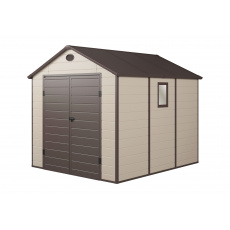 Zahradní domek G21 PAH 670 - 241 x 278 cm, plastový, béžový Zahradní domek G21 PAH 670 - 241 x 278 cm, plastový, béžový