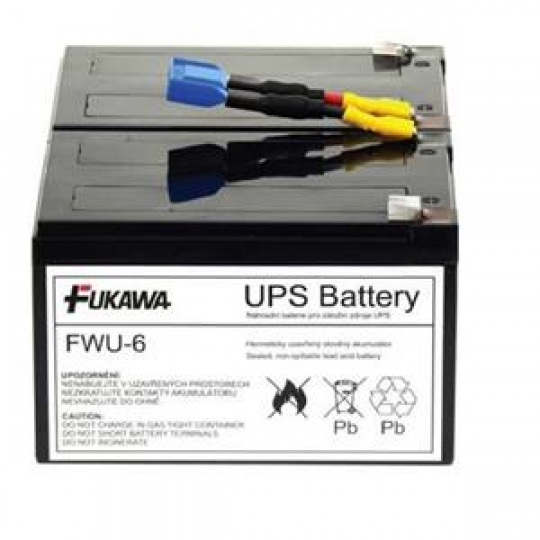 FUKAWA akumulátor  FWU-6 náhradní baterie za RBC6