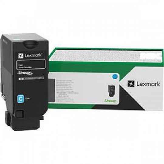 Lexmark CS735 Cyan, toner cartridge return programme, 12 500 stran