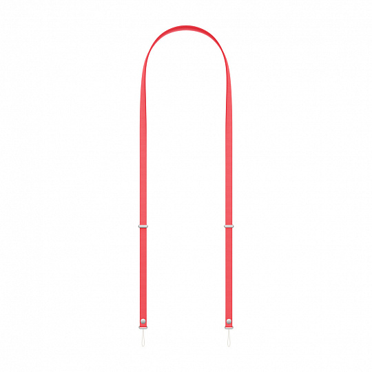 Crossbody Strap - Bright Guava