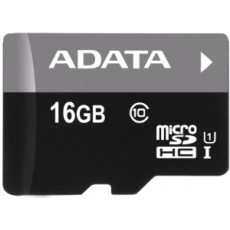 Adata/micro SDHC/16GB/50MBps/UHS-I U1 / Class 10/+ Adaptér