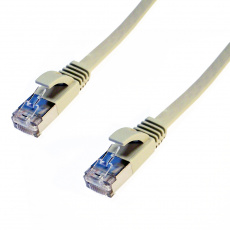 DATACOM Patch cord FTP CAT6 0,5m šedý FLAT plochý DATACOM Patch cord FTP CAT6 0,5m šedý FLAT plochý