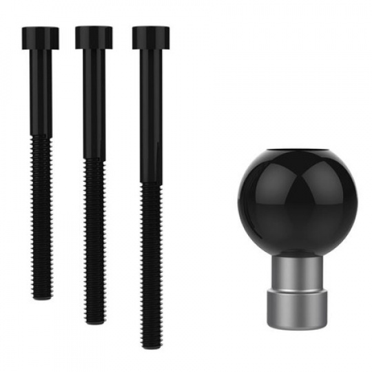 RAM základna se středovým otvorem pro šrouby M8, kulovým kloubem 1" a šrouby