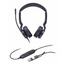 Yealink UH44 Dual Teams USB-C/A, drátová náhlavní