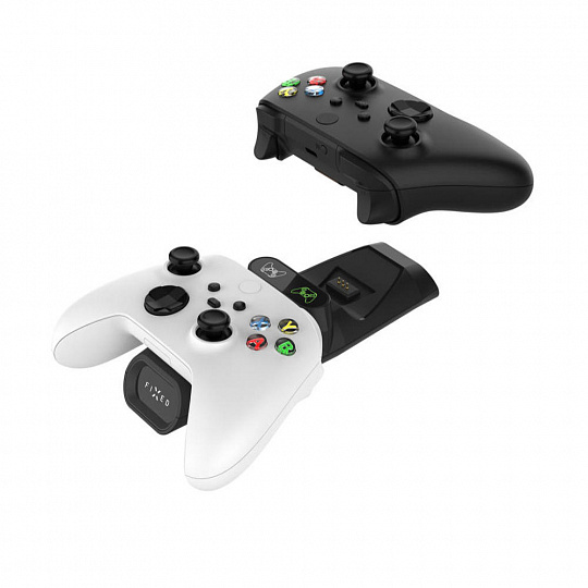 Dobíjecí stanice FIXED pro ovladače Xbox černá Dobíjecí stanice FIXED pro ovladače Xbox černá