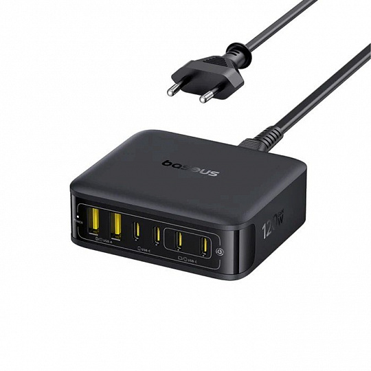 Baseus EnerFill FH21 Stolní Nabíječka 120W Cosmic Black Baseus EnerFill FH21 Stolní Nabíječka 120W Cosmic Black