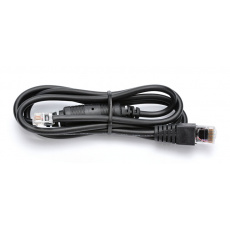 Kabel RJ10 24V pro pokladní zásuvku a pokladnu Euro 500TX, 1,1 m, černý Kabel RJ10 24V pro pokladní zásuvku a pokladnu Euro 500TX, 1,1 m, černý
