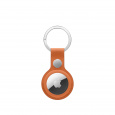 AirTag FineWoven Key Ring - Fox Orange