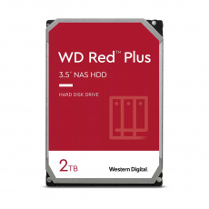 WD Red Plus/2TB/HDD/3.5"/SATA/5400 RPM/3R