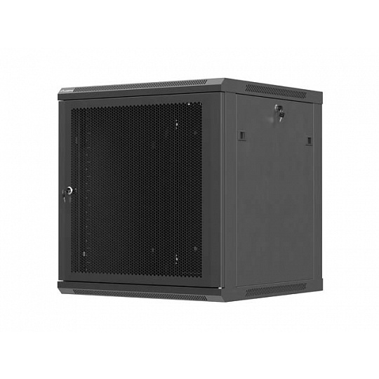 NÁSTĚNNÁ INSTALAČNÍ SKŘÍŇ 19" 12U 600X600 ČERNÉ P