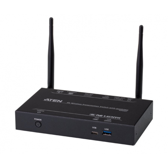 ATEN 4K Bezdrátový prezentační přepínač, QuadView