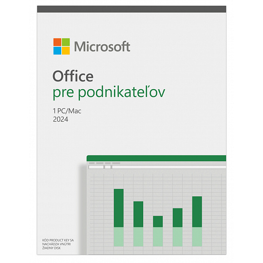 Microsoft Office 2024 pro domácnosti a podnikatele SK Spec Microsoft Office 2024 pro domácnosti a podnikatele SK Spec