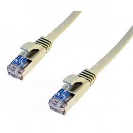 DATACOM Patch cord FTP CAT6 1m šedý FLAT plochý