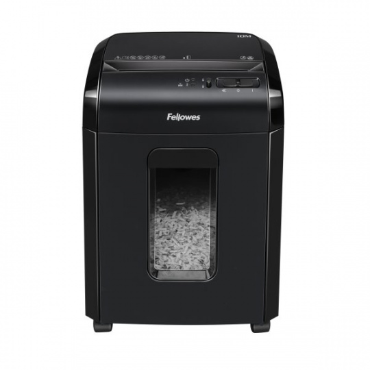 Fellowes Skartovač 10 M - 10 listů/19L/NNI2/Křížový řez