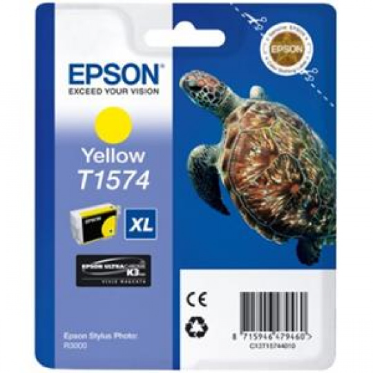 EPSON cartridge T1574 vivid yellow (želva)