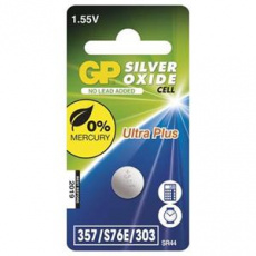 GP 357F1 Ultra Plus (SR44, 11.6 x 5.4 mm) - 1 ks GP 357F1 Ultra Plus (SR44, 11.6 x 5.4 mm) - 1 ks