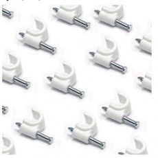 DATACOM Kabelová příchytka (5mm) bílá 100ks DATACOM Kabelová příchytka (5mm) bílá 100ks
