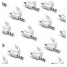 DATACOM Kabelová příchytka (7mm) bílá 100ks DATACOM Kabelová příchytka (7mm) bílá 100ks