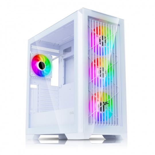 EVOLVEO Ptero Q2G, ATX, 4x ARGB, čelní+boční EVOLVEO Ptero Q2G, ATX, 4x ARGB, čelní+boční