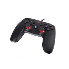 Drátový gamepad Genesis P65, pro PS3/PC, vibrace Drátový gamepad Genesis P65, pro PS3/PC, vibrace