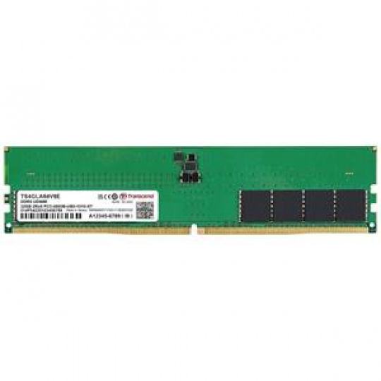 Transcend paměť 32GB DDR5 5600 DIMM 2Rx8 (2Gx8)x16 CL46 1.1V