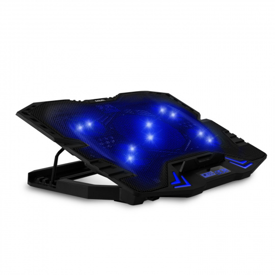 EVOLVEO Ania 5, chladicí podložka pro notebook, 5x ventilátor, modré podsvícení EVOLVEO Ania 5, chladicí podložka pro notebook, 5x ventilátor, modré podsvícení