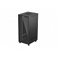19" VOLNĚ STOJÍCÍ RACKOVÁ SKŘÍŇ 37U/800X1000 (FLAT PACK) S PROSKLENÝMI DVEŘMI LCD ČERNÁ LANBERG V2
