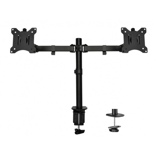 Držák na monitor DESQ dvouramenný, kloubový Držák na monitor DESQ dvouramenný, kloubový