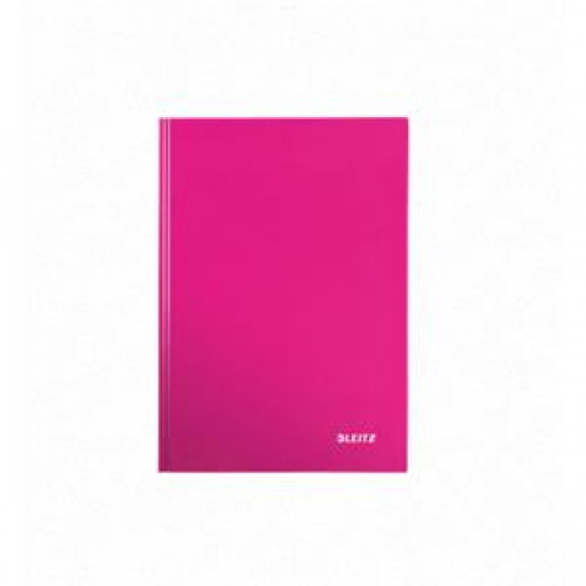 LEITZ Zápisník  WOW, A5, linka, růžový