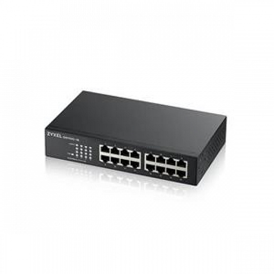 Zyxel GS1100-16S 16 port Gigabit - DIP selector Unmanaged Switch
