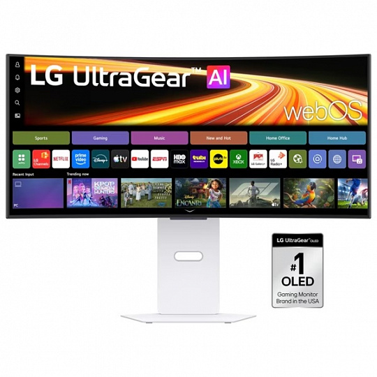 LG UltraGear/34GX90SB-W/34"/OLED/UWQHD/240Hz/0,03ms/Bílá/2R LG UltraGear/34GX90SB-W/34"/OLED/UWQHD/240Hz/0,03ms/Bílá/2R