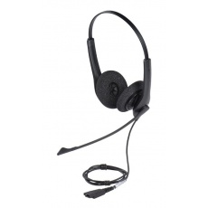 Jabra BIZ 1500/Stereo/QD/Drát/Černá