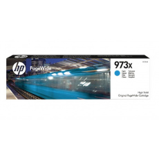HP 973X azurová inkoustová kazeta, F6T81AE