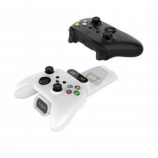 Dobíjecí stanice FIXED pro ovladače Xbox bílá