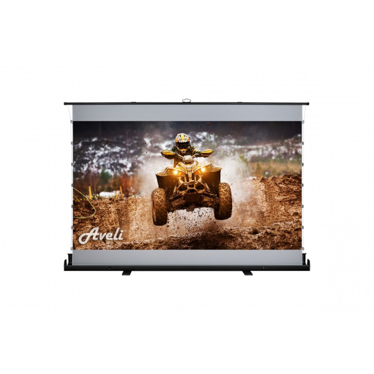 Plátno AVELI PREMIUM,floor up manual,black,221x124(16:9) 100" Plátno AVELI PREMIUM,floor up manual,black,221x124(16:9) 100"