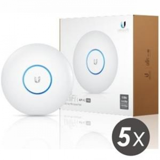 Ubiquiti UniFi AP AC PRO, 5-Pack, PoE není součástí balení