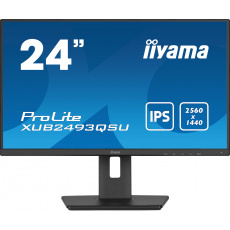 iiyama ProLite/XUB2493QSU-B5/23,8"/IPS/QHD/60Hz/4ms/Black/3R