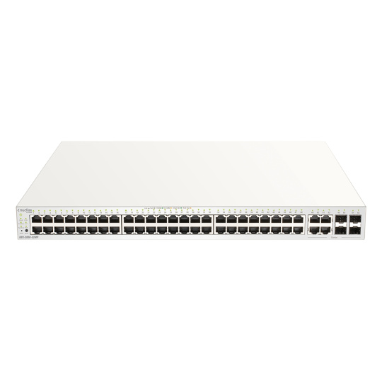 D-Link DBS-2000-52MP 52xGb PoE+ Nuclias Smart Managed Switch 4x1G Combo Ports,370W (With 1 Year Lic)