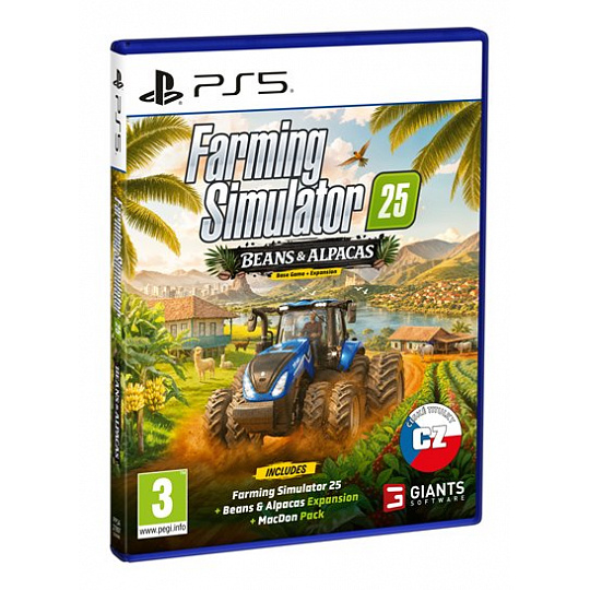 PS5 - Farming Simulator 25: Beans & Alpacas Ed. PS5 - Farming Simulator 25: Beans & Alpacas Ed.