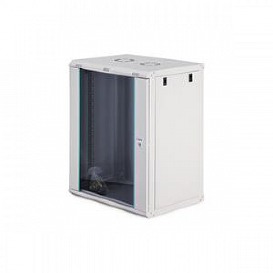 DIGITUS DN-37112 Nástěnná skříň 16U, Dynamic-N, 19", 600x450mm, nesmontovaná, šedá (RAL 7035)