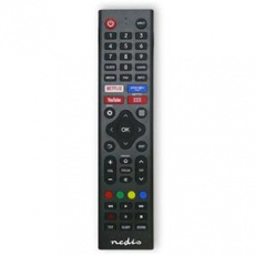Nedis TVRC45HIBK - Náhradní Dálkový Ovladač | Hi-Sense TV | Předprogramovaný | Černá