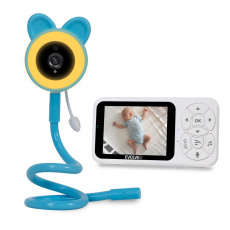 EVOLVEO Baby Monitor N35, dětská chůvička s kamerou,VOX,teploměr,noční vidění,RGB světlo, Modrá EVOLVEO Baby Monitor N35, dětská chůvička s kamerou,VOX,teploměr,noční vidění,RGB světlo, Modrá