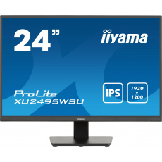 iiyama ProLite/XU2495WSU-B7/24,1"/IPS/1920x1200/75Hz/4ms/Black/3R