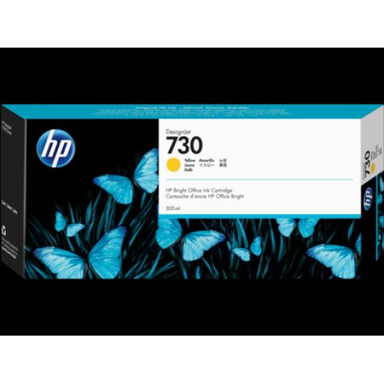 HP 730 300-ml Yellow Ink Cartridge