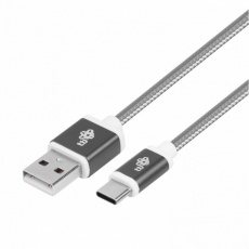 TB Cable USB - USB C 1.5 m gray tape TB Cable USB - USB C 1.5 m gray tape