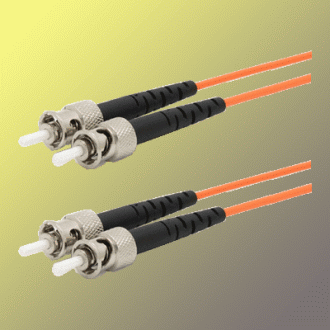 Optický patchkabel duplex ST-ST 62,5/125um MM 15m, OM1 Optický patchkabel duplex ST-ST 62,5/125um MM 15m, OM1