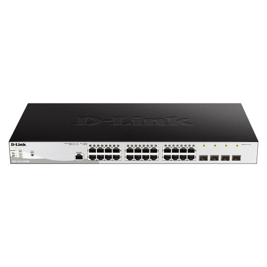 D-Link DGS-1210-28P/ME/E 24x 1G PoE + 4x 1G SFP Metro Ethernet Managed Switch