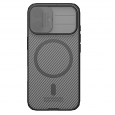 Nillkin CamShield PRO Magnetic Zadní Kryt pro Apple iPhone 17 Transparent Black Nillkin CamShield PRO Magnetic Zadní Kryt pro Apple iPhone 17 Transparent Black